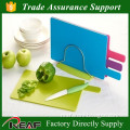 PP materail good quality Rectangle Set Cutting Board four pcs one set Rectangle Cutting Board